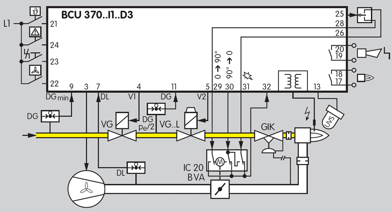 honeywell r8184m1051 wiring diagram