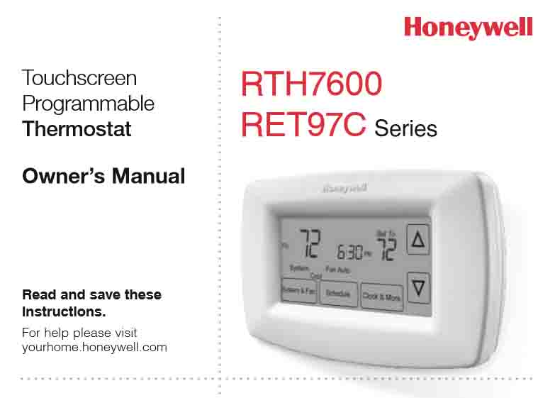 honeywell rth2510b wiring diagram