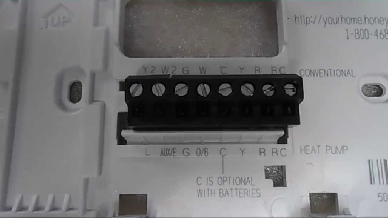 honeywell rth3100c wiring diagram