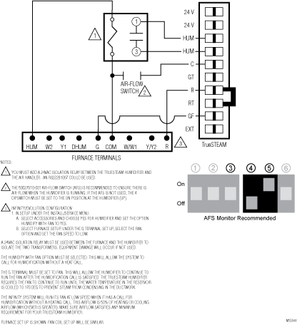honeywell rth5100b wiring diagram