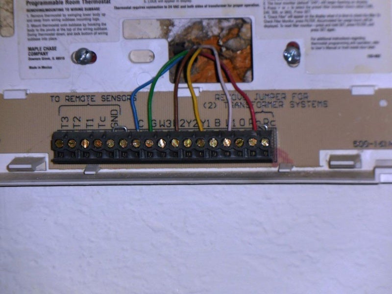 honeywell rth6350 wiring