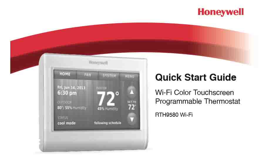 honeywell rth9580wf 1005 wiring diagram