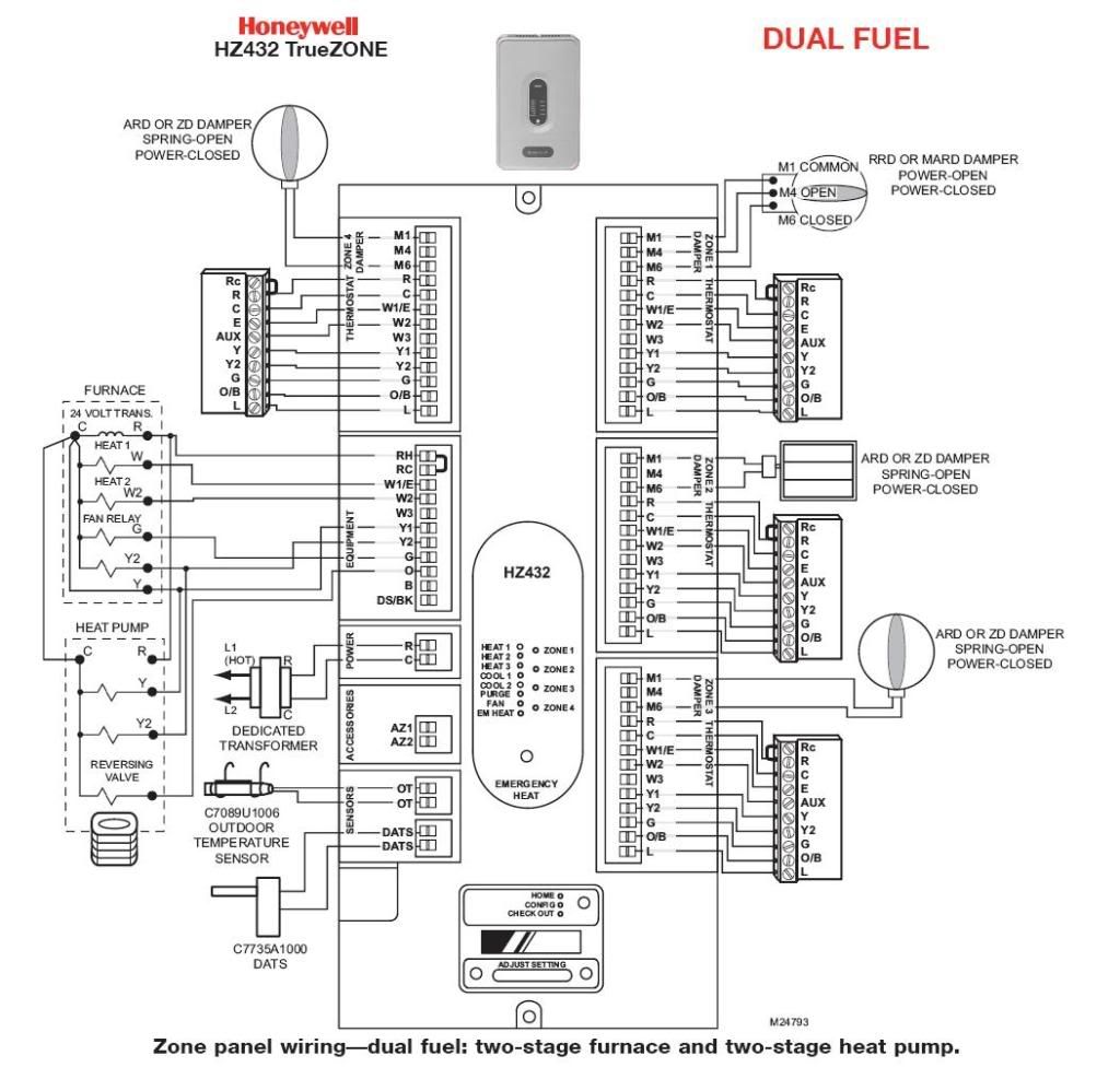 honeywell t7300 wiring diagram