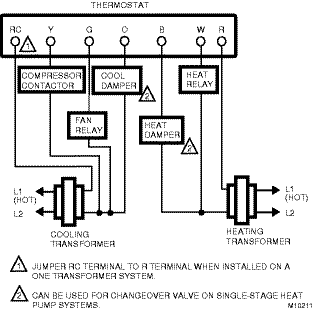 honeywell t7300 wiring diagram