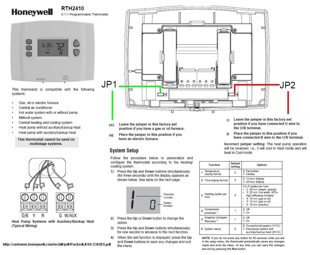 honeywell t8400c wiring diagram