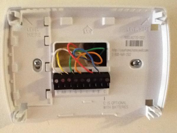 honeywell thermostat rth3100c wiring diagram