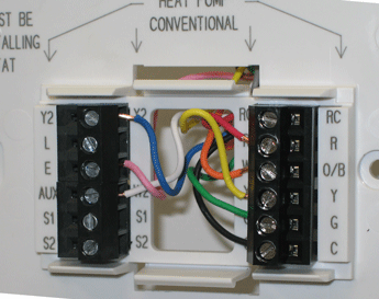 honeywell thermostat rth7600 wiring diagram