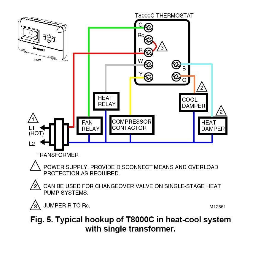 honeywell thermostat rthl3550d1006 wiring diagram