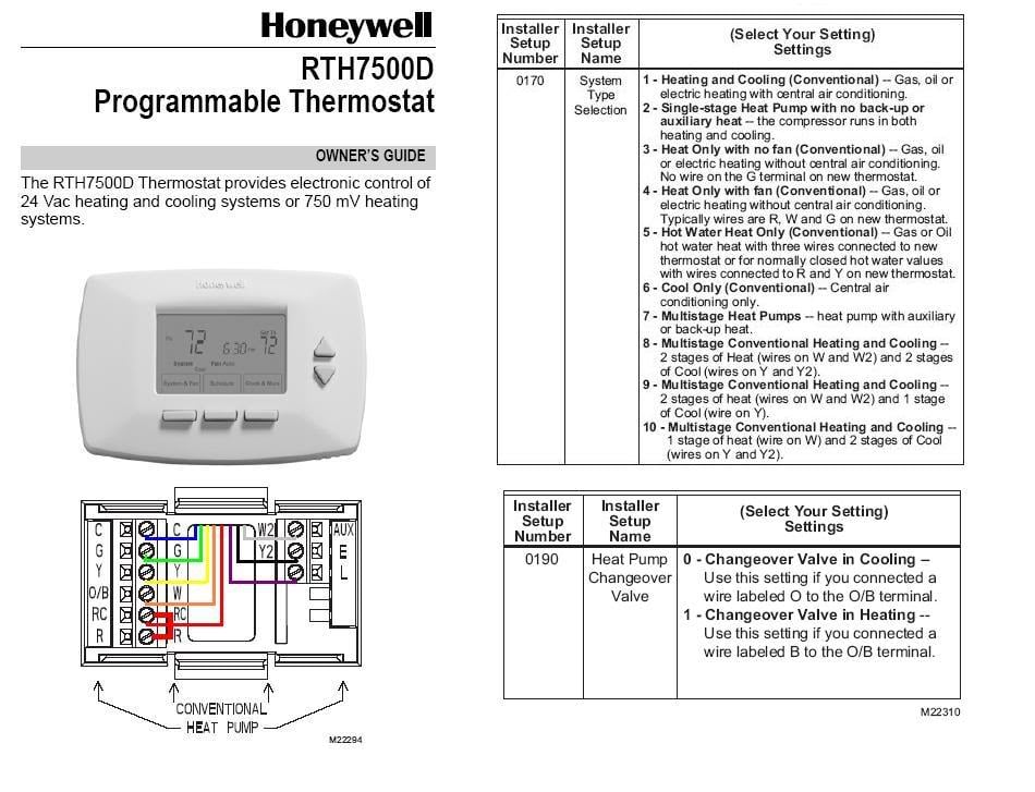 honeywell thermostat t8411r wiring diagram