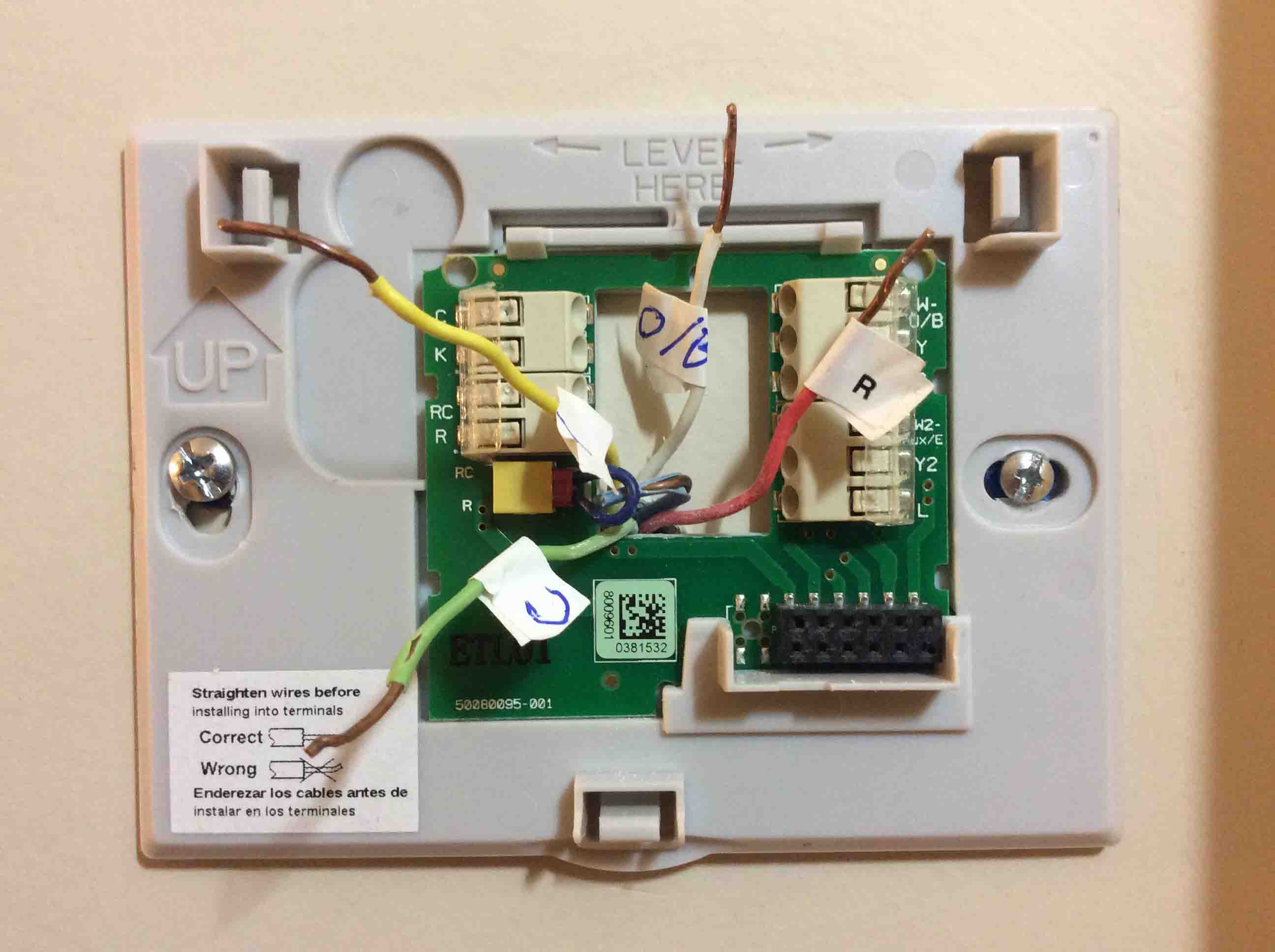 honeywell thermostat wifi wiring diagram