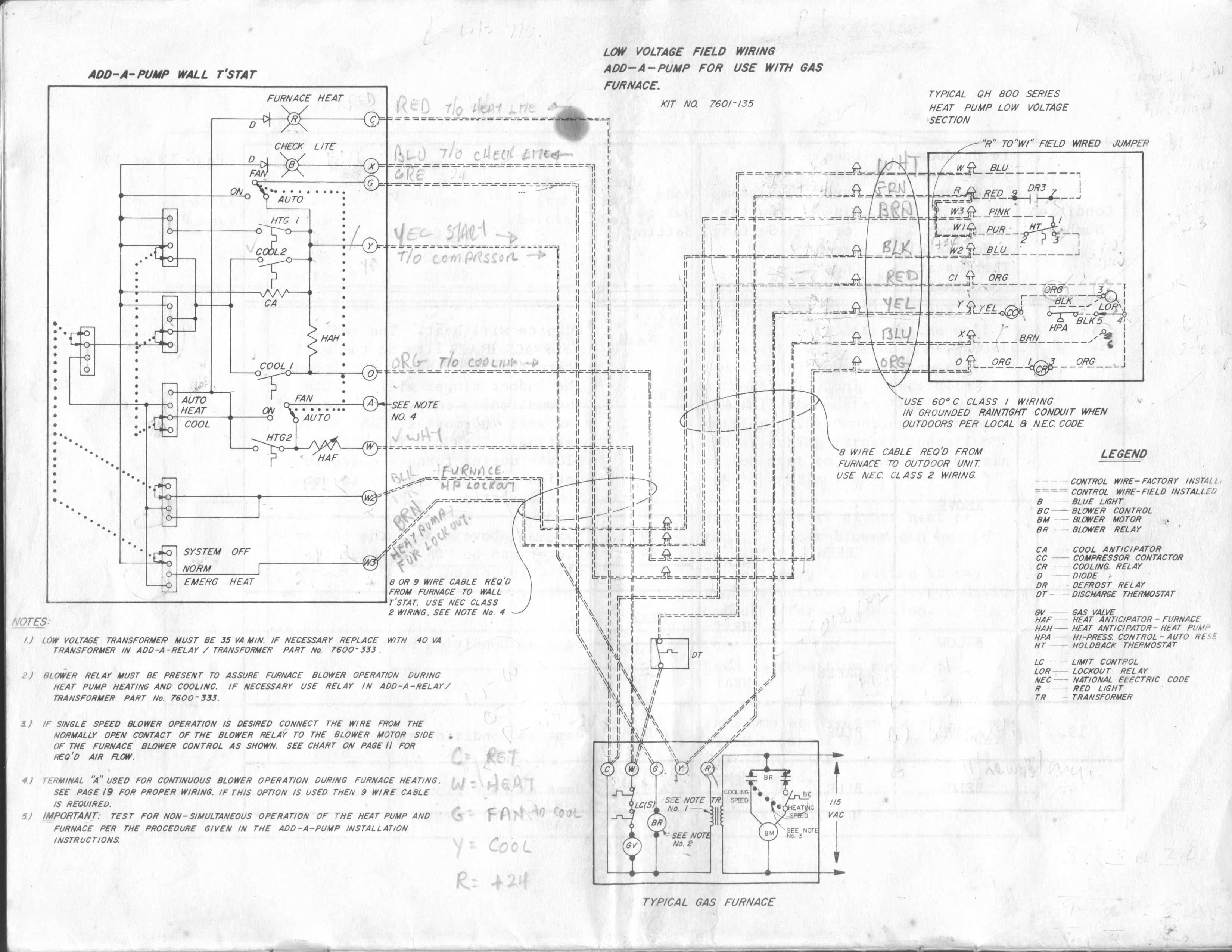 honeywell utility pro thermostat wiring diagram