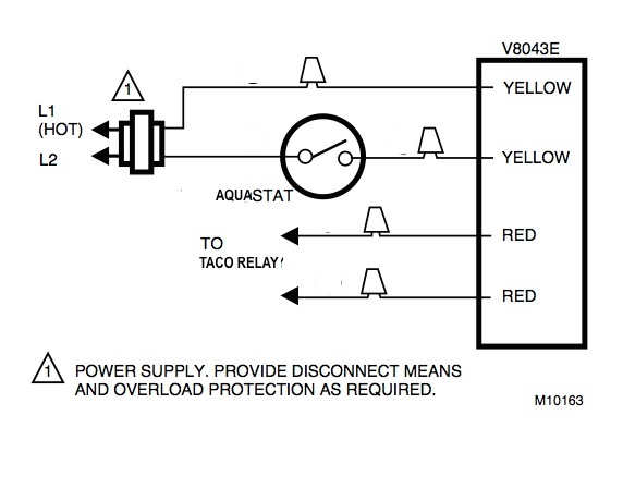 honeywell v8043f1036 wiring diagram