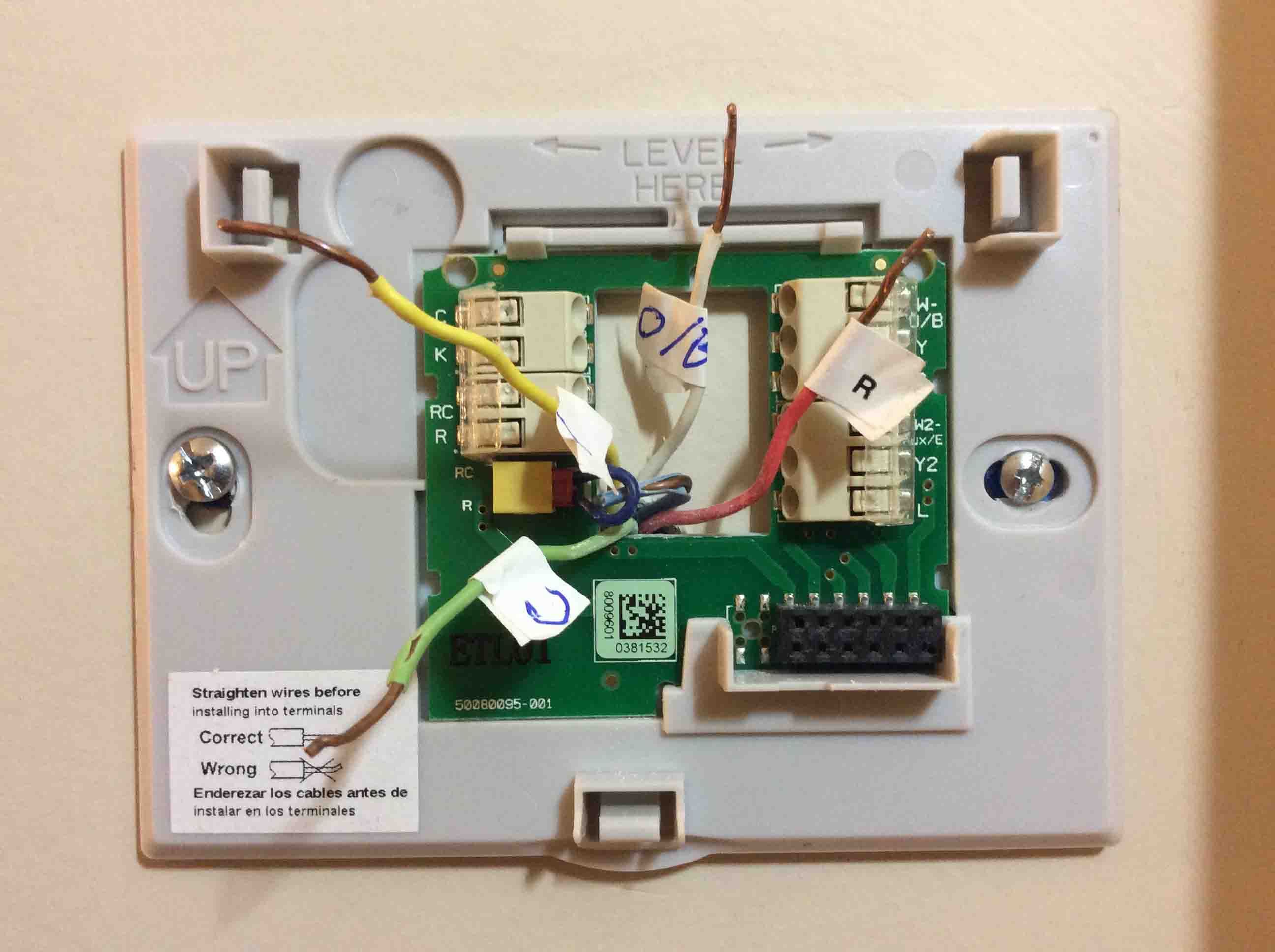 honeywell wifi smart thermostat wiring diagram
