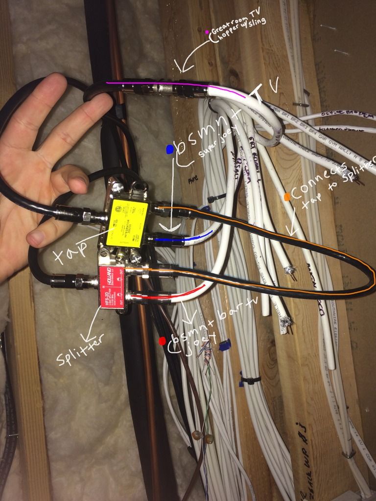hopper and joey wiring