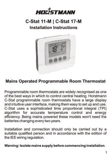 horstmann centaurplus c27 wiring diagram