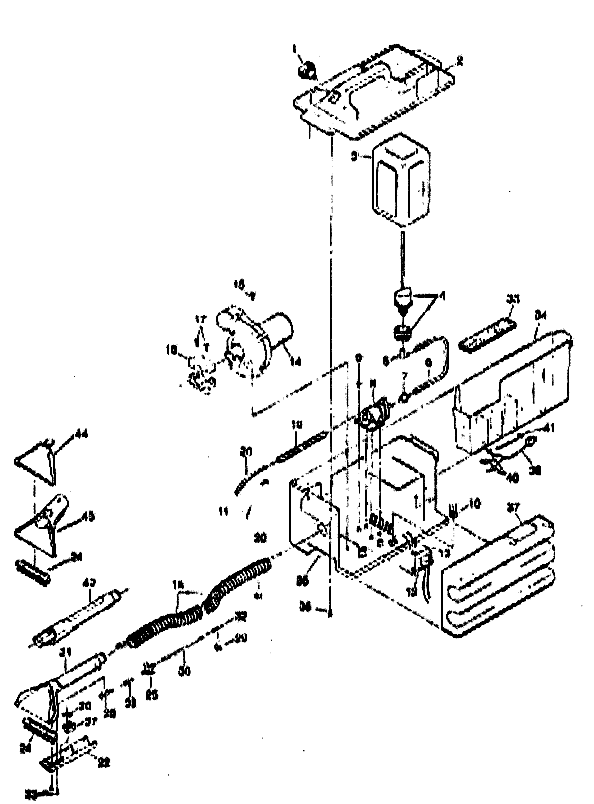 hose diagram for bissell proheat 2x