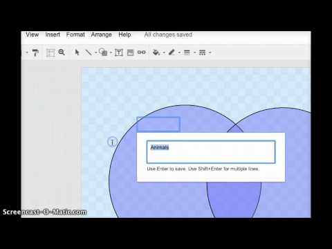 how to insert a venn diagram in google docs