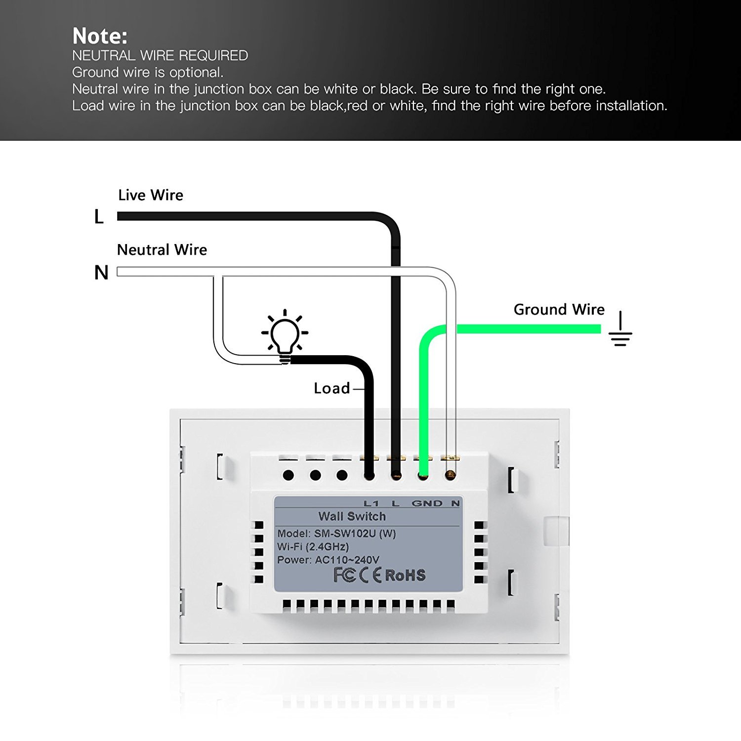 hs200 smart wifi light switch wiring diagram