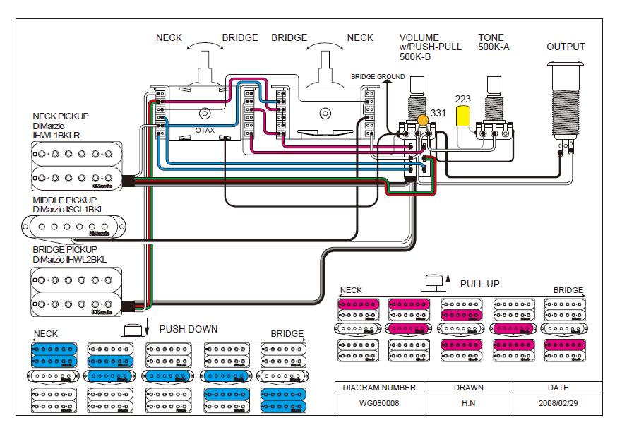 Hsh 5 Way Wiring Diagram