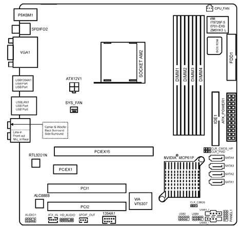 ht2000 motherboard diagram