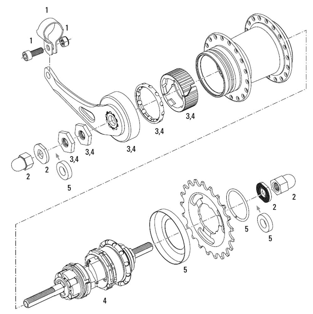 huffy coaster brake diagram