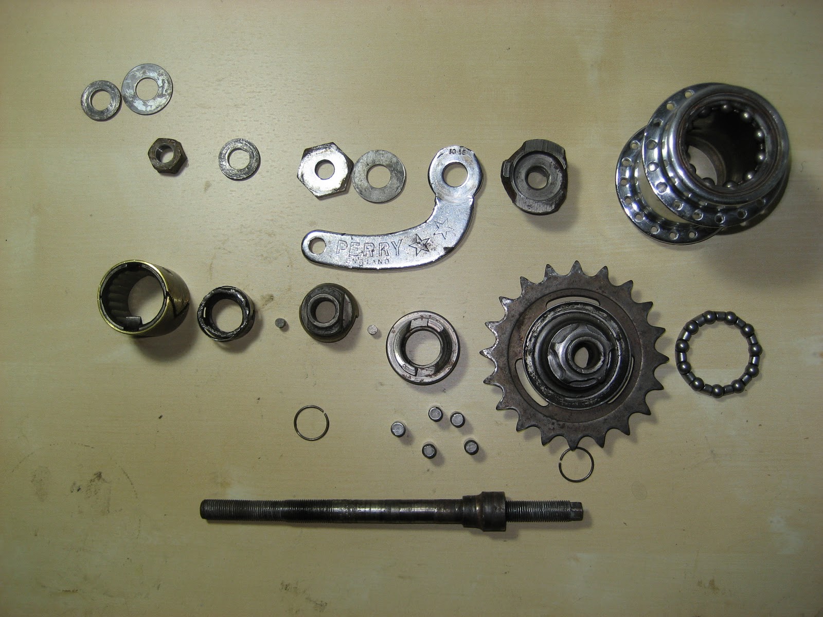 huffy coaster brake diagram