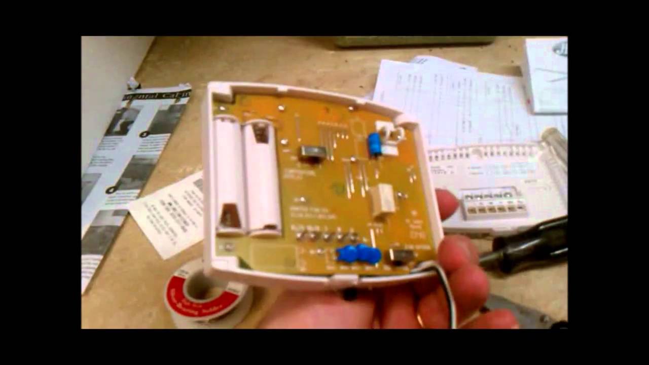 hunter 44272 thermostat wiring diagram