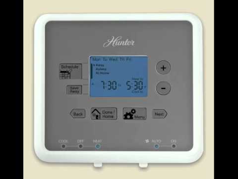 hunter 44272 thermostat wiring diagram