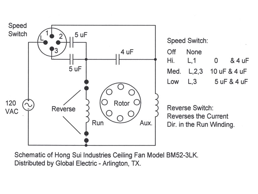 hunter douglas ceiling fan wiring diagram