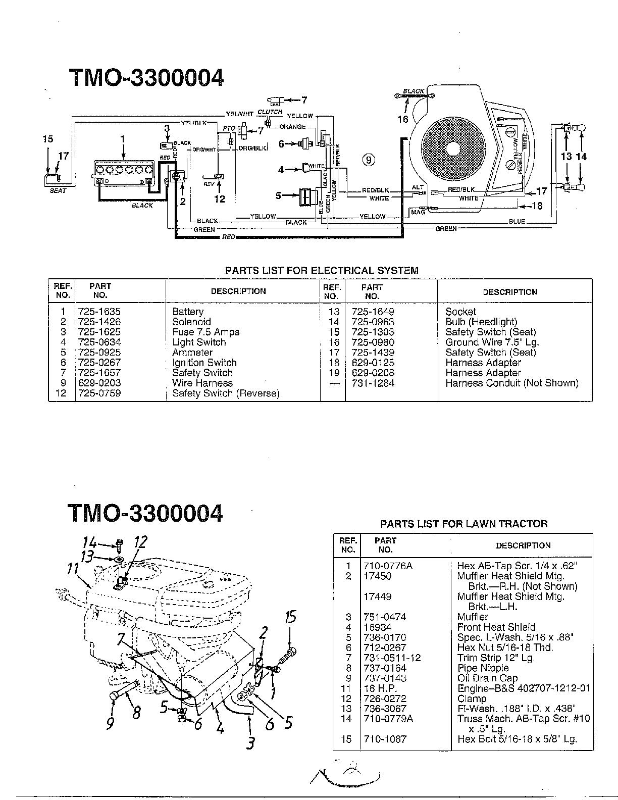 huskee 13ad771g731 wiring diagram