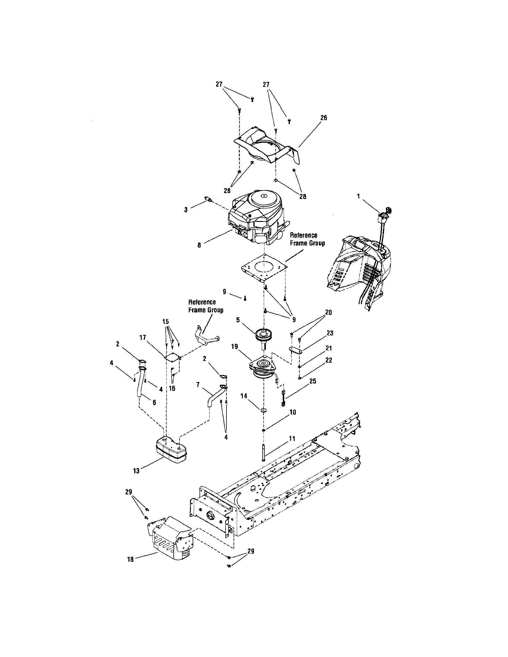 huskee 18 hp vanguard v twin briggs stratton engine wiring diagram