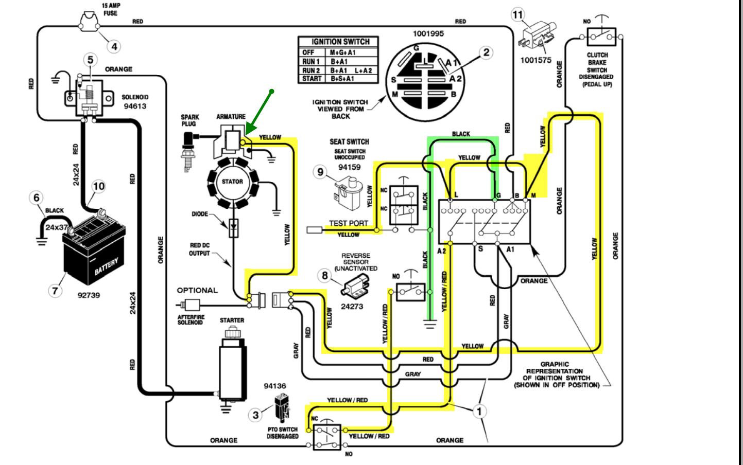 huskee 18 hp vanguard v twin briggs stratton engine wiring diagram