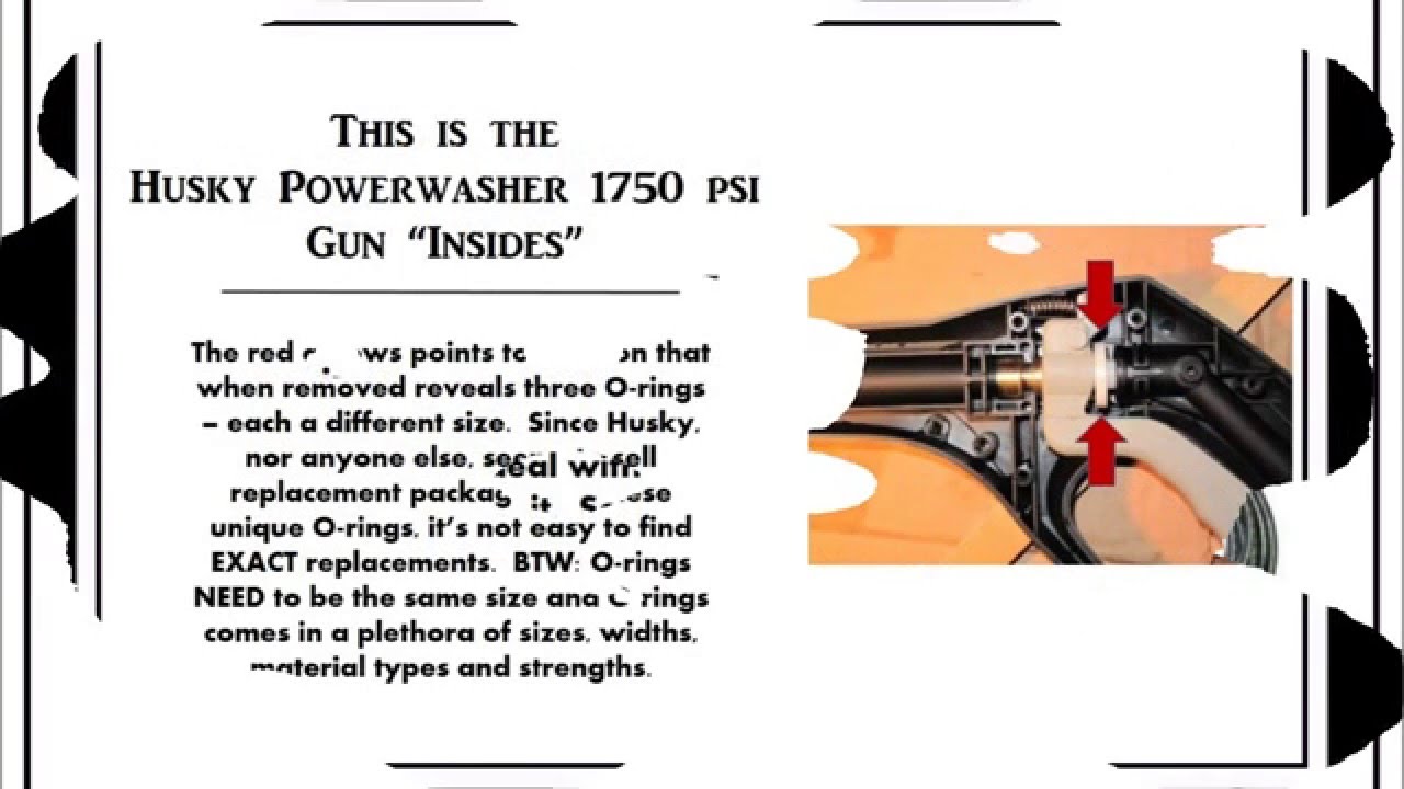 husky power washer 1750 parts diagram