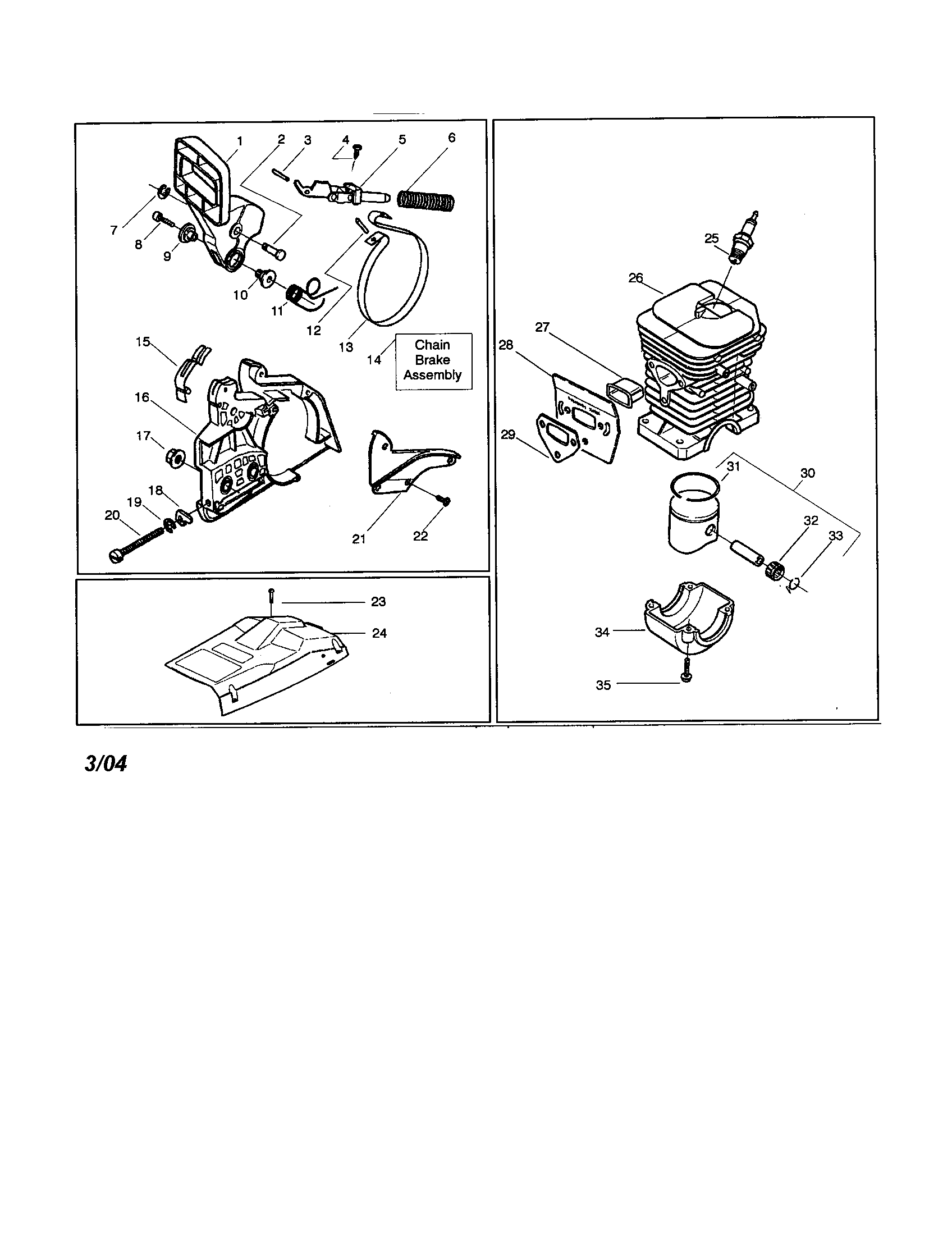 husqvarna 450 rancher parts diagram