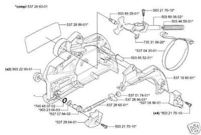 husqvarna 455 rancher carburetor diagram