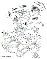 husqvarna lgt2654 drive belt diagram