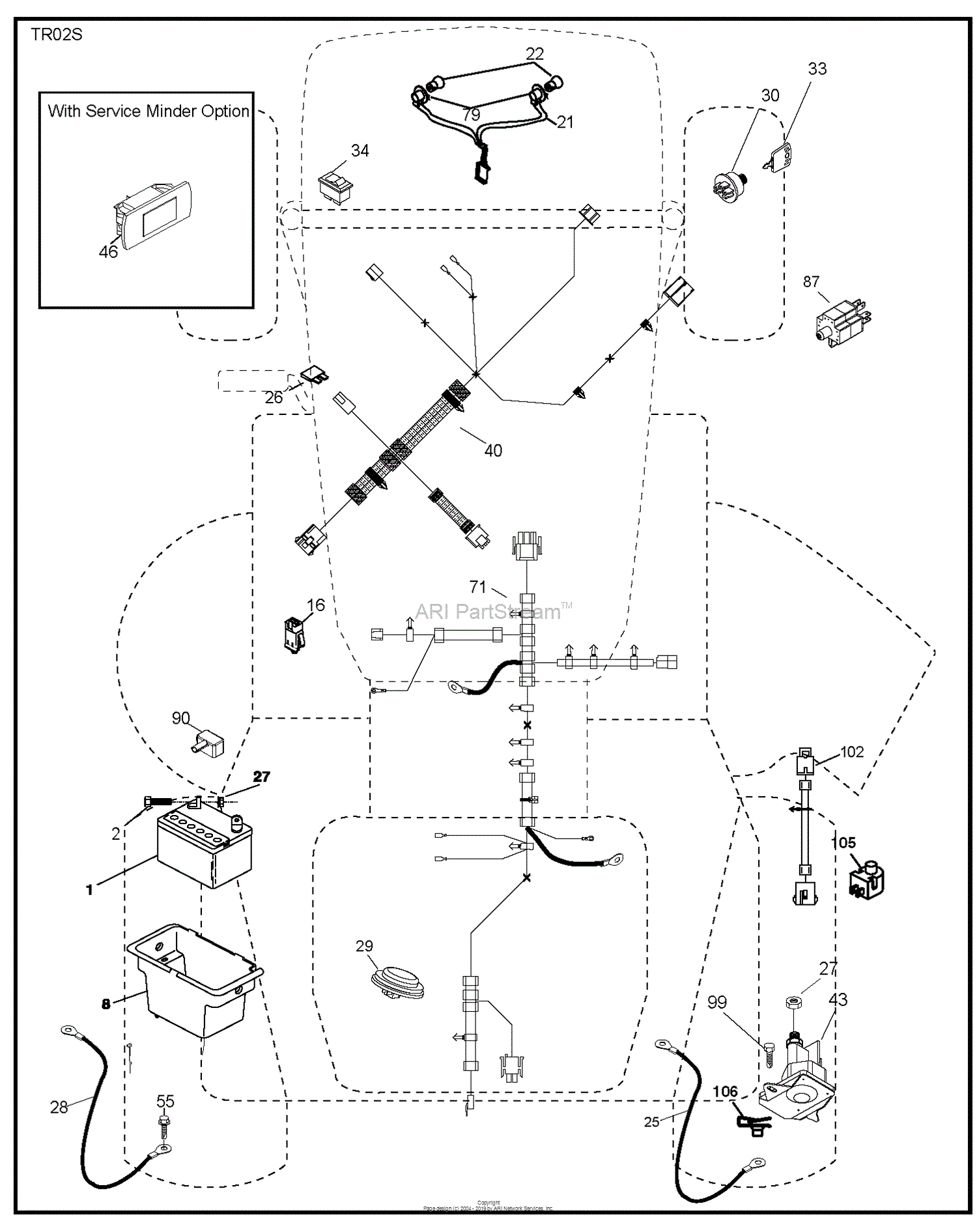 husqvarna yth2148 wiring diagram