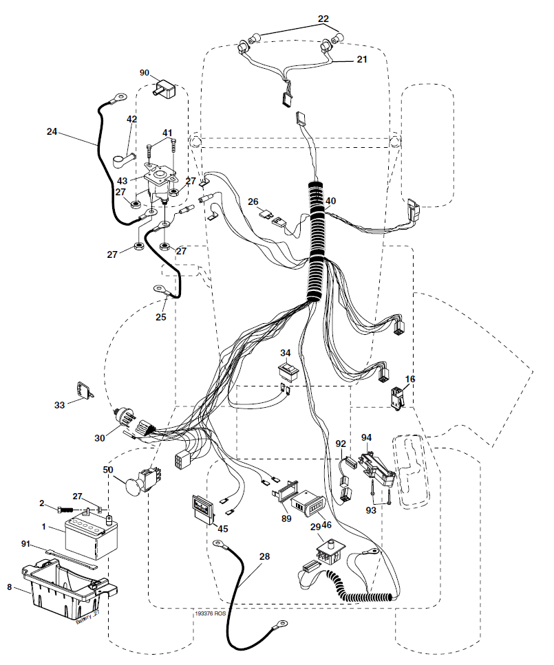 husqvarna zero turn mower wiring diagram