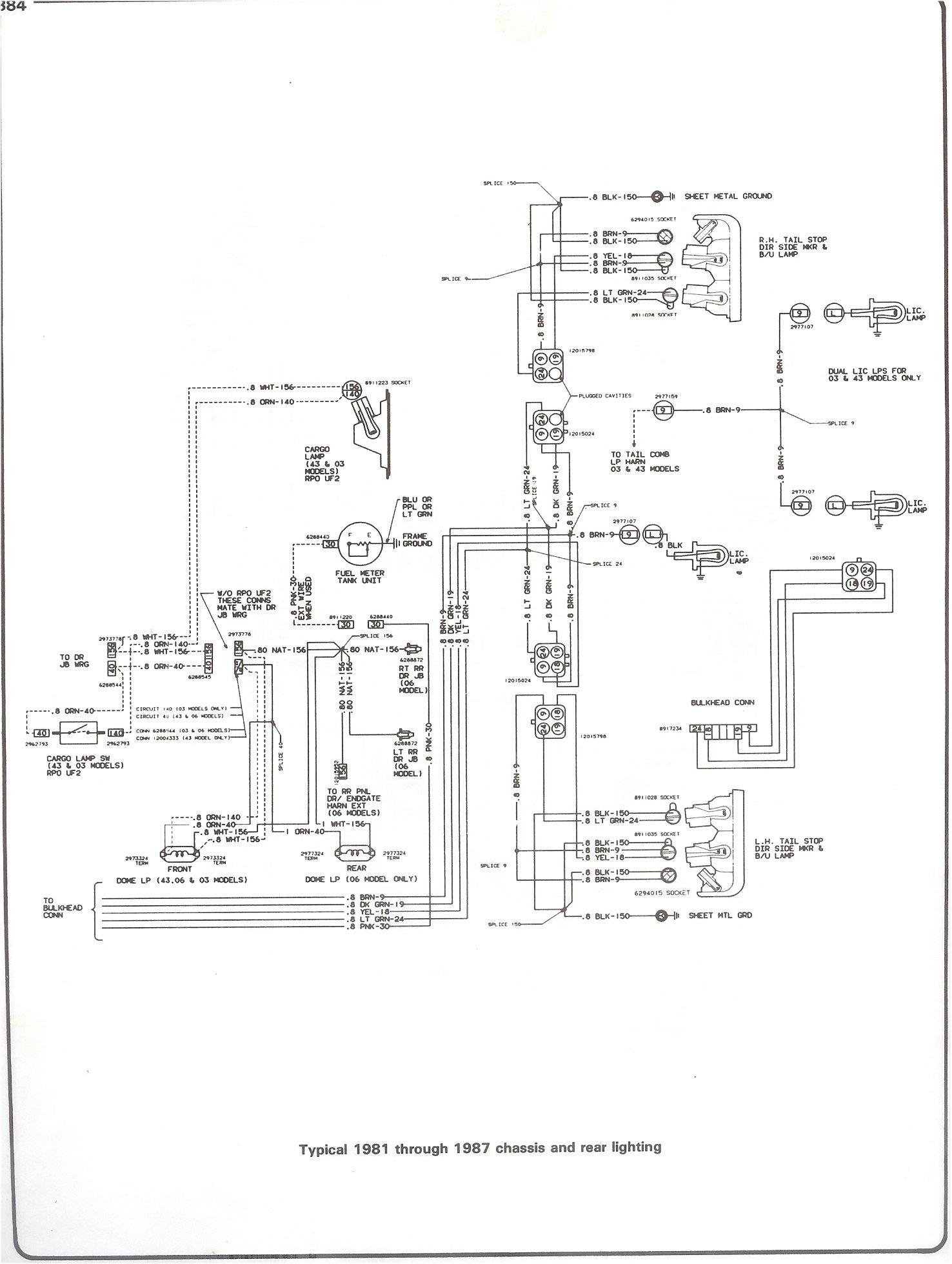 hvac wiring diagram 1986 celebrity wagon