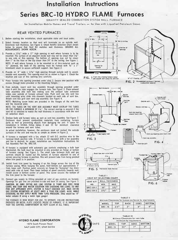 hydro flame furnace wiring diagram