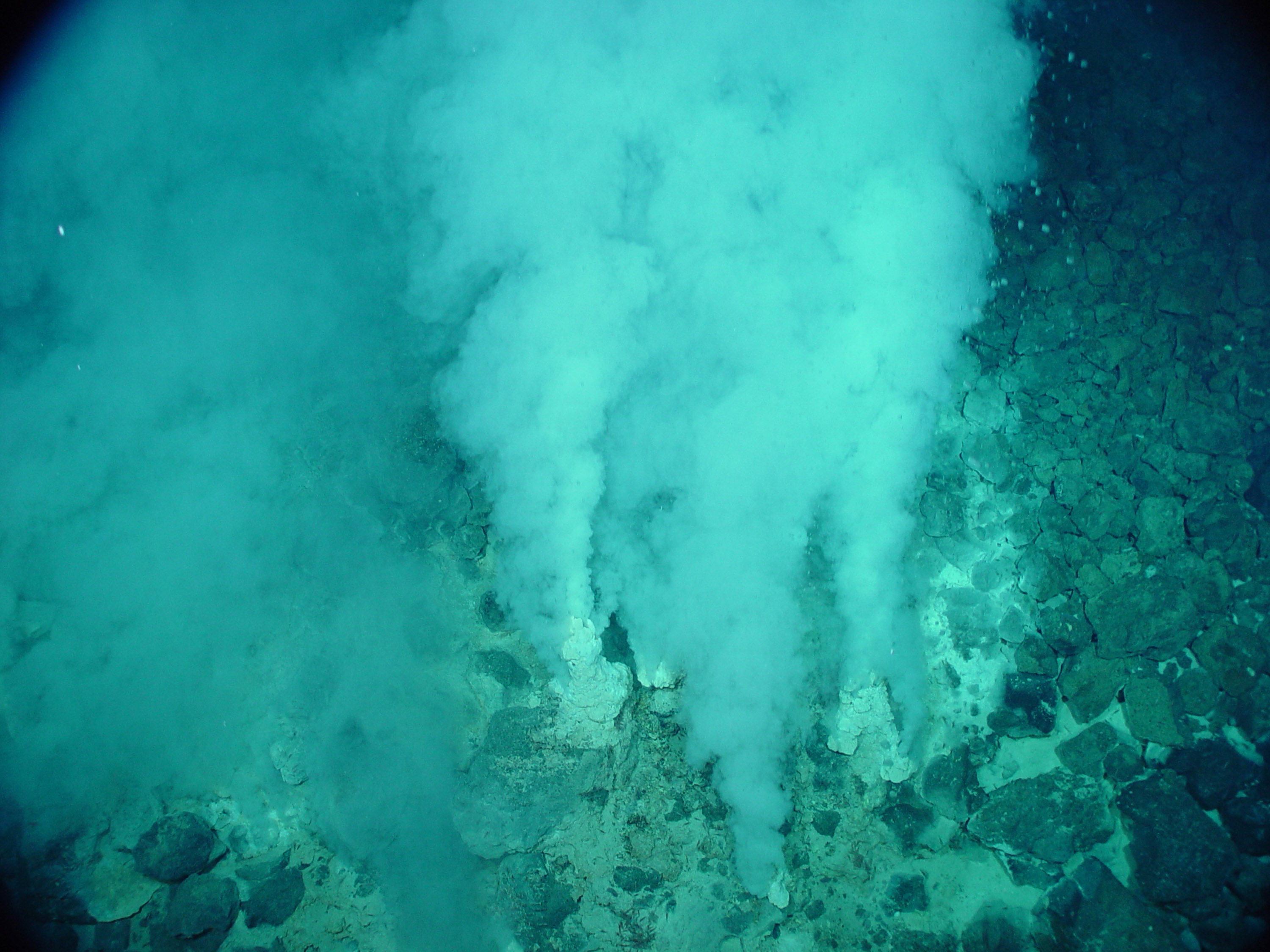 hydrothermal vent diagram