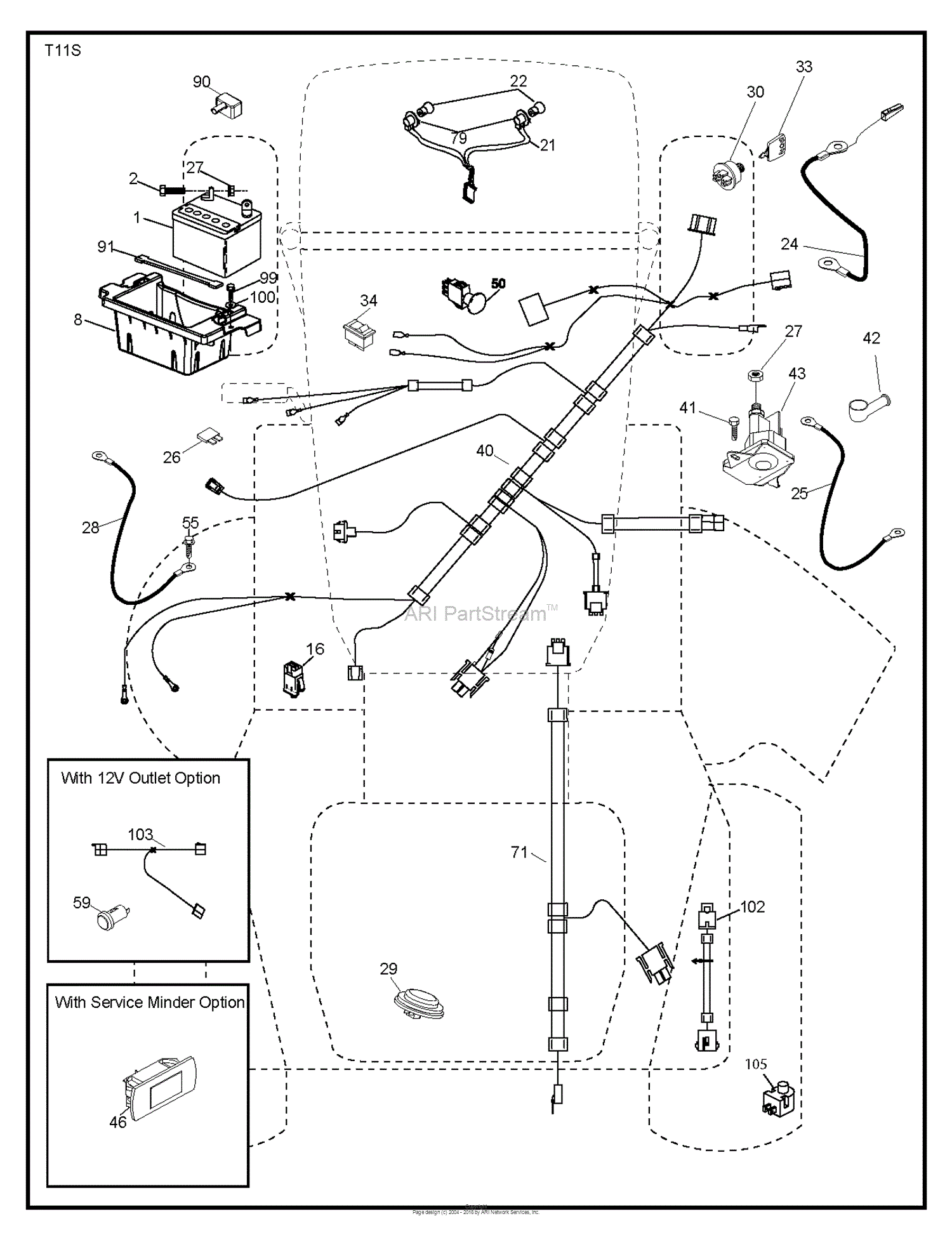 hysqvarna model yta22v46 wiring diagram