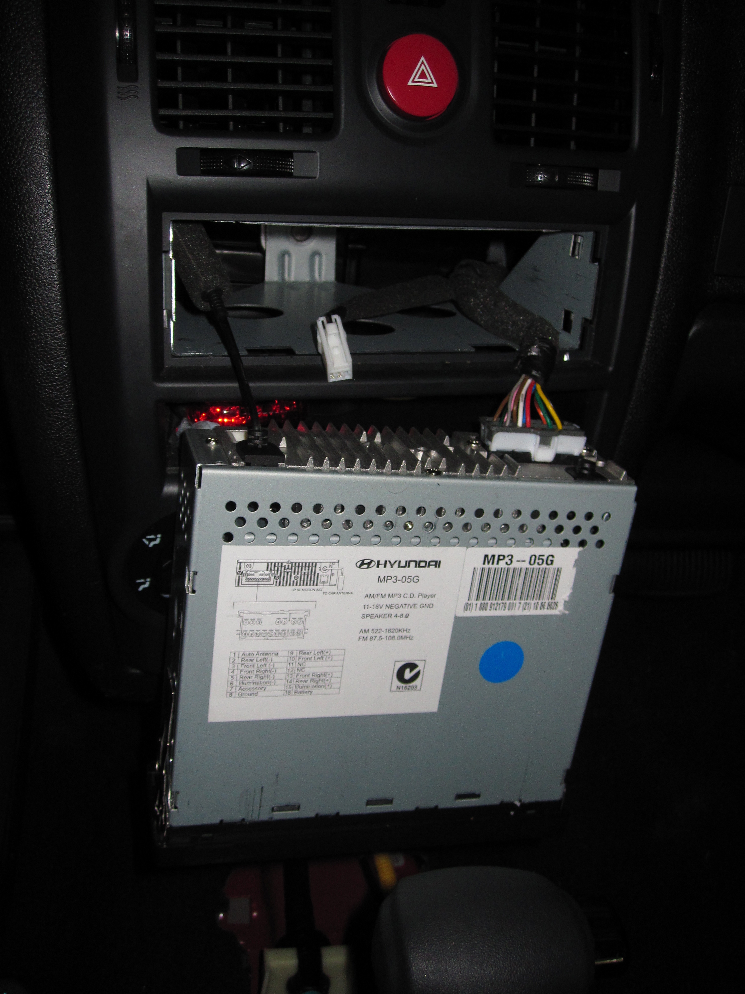 hyundai getz stereo wiring diagram