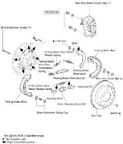 hyundai sonata parking brake diagram