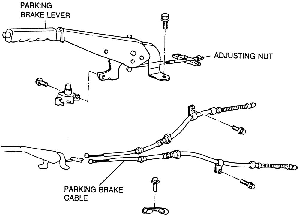 hyundai sonata parking brake diagram