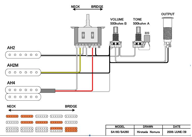 ibanez gax70 wiring diagram