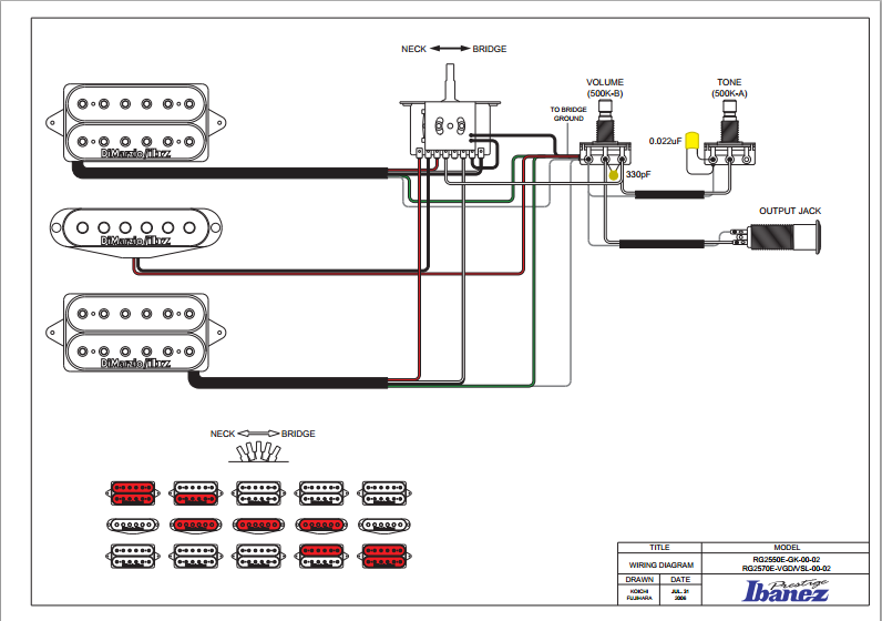 ibanez hsh wiring diagram