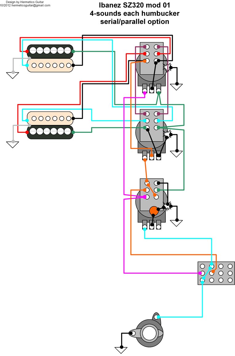 ibanez hss wiring diagram