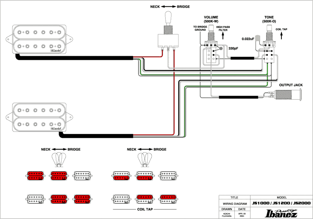 ibanez js wiring diagram