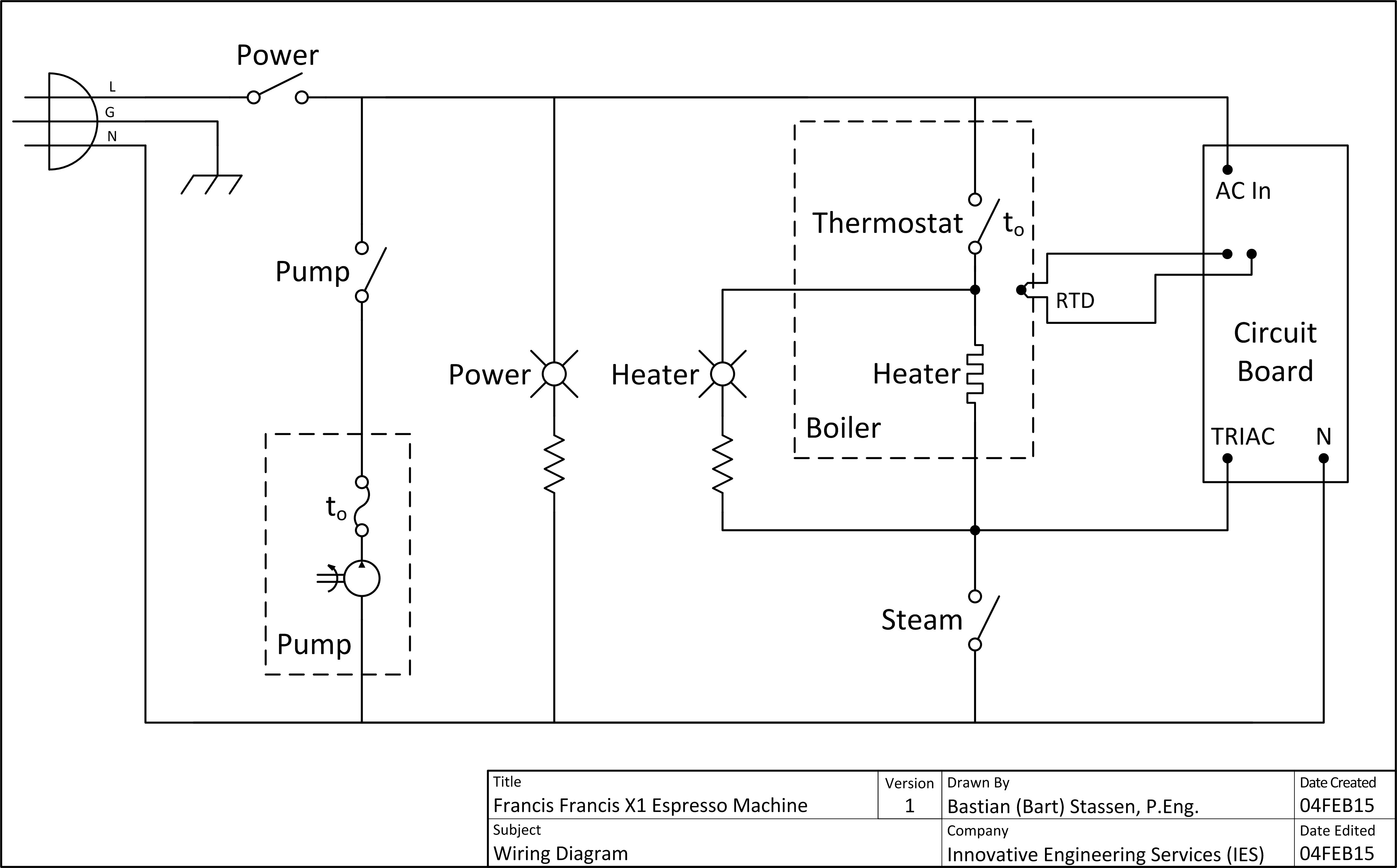 iberital espresso machine wiring diagram